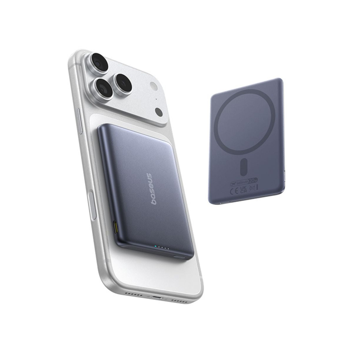 baseus-picogo-am31-mini-magnetic-power-bank-5000mah-20w-magsafe-compatible-magne image 6