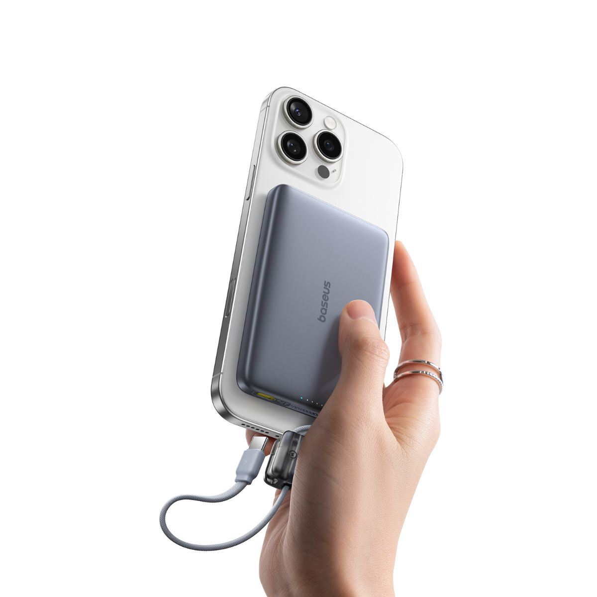 baseus-picogo-am41-magnetic-power-bank-with-built-in-usb-c-cable-10000mah-27w-qi image 8