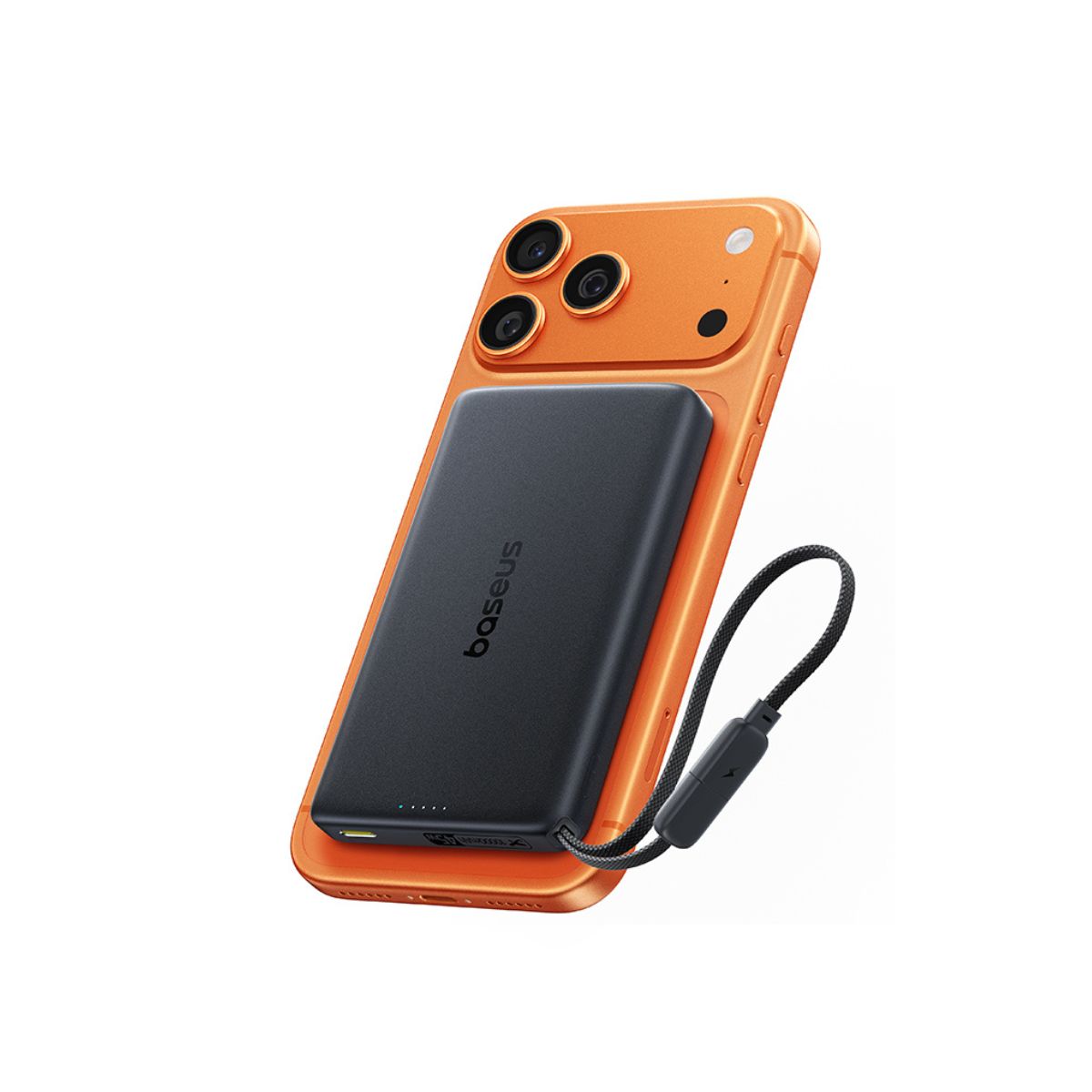 baseus-picogo-am52-qi2-2-magnetic-power-bank-with-built-in-usb-c-cable-10000mah- image 3