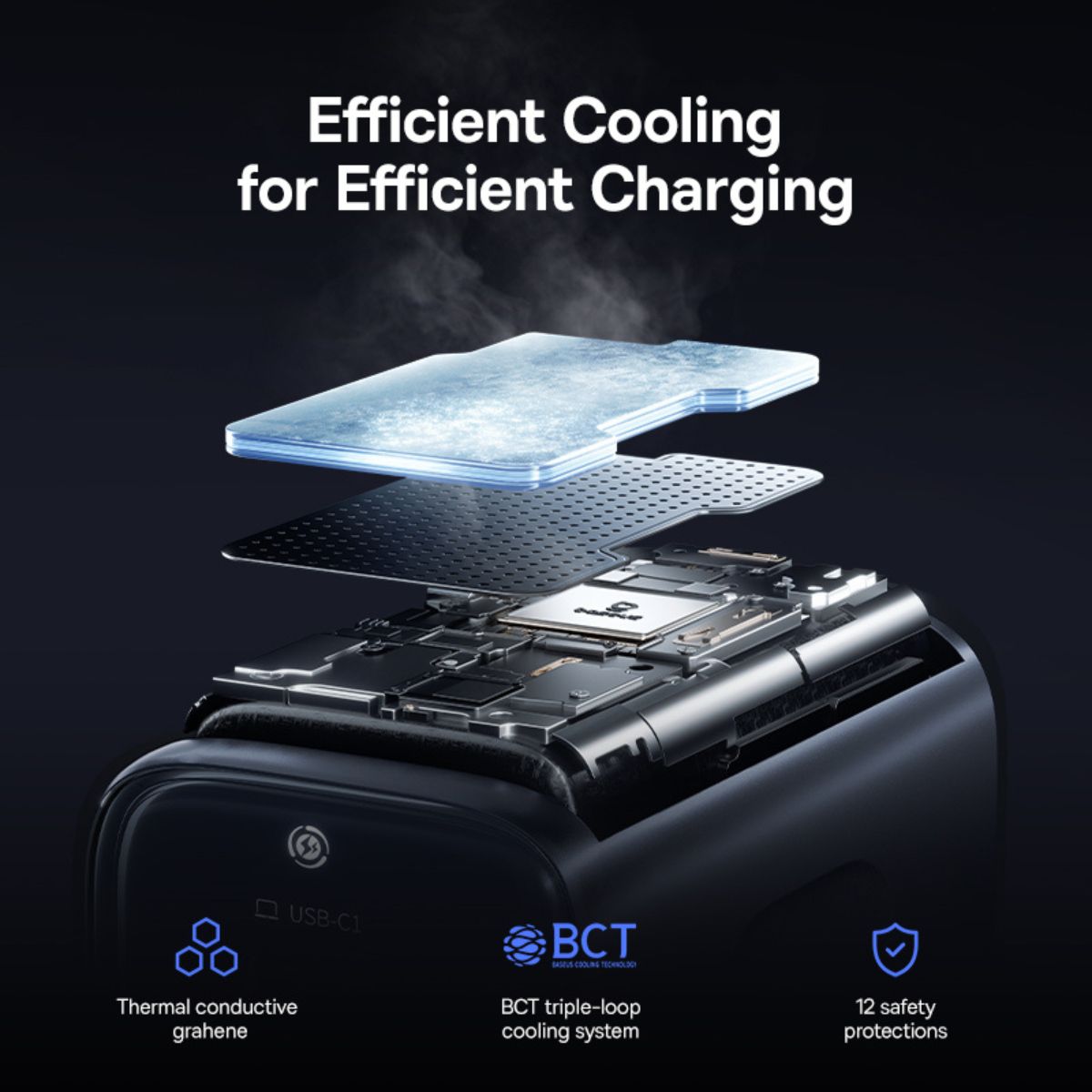 baseus-picogo-an13-fast-charger-2-port-usb-c-45w-gan-wall-charger image 5