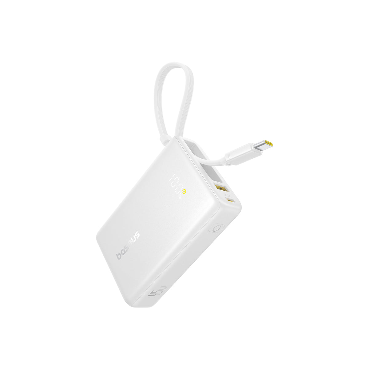 baseus-picogo-power-bank-10000mah-45w-with-built-in-usb-c-cable-pocket-size-fast image 2