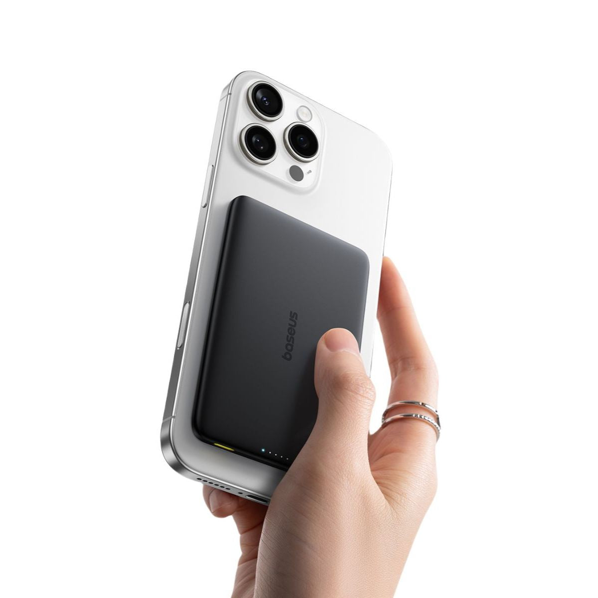 baseus-picogo-5000mah-ultra-slim-magnetic-power-bank-20w-magsafe-compatible-wall image 7