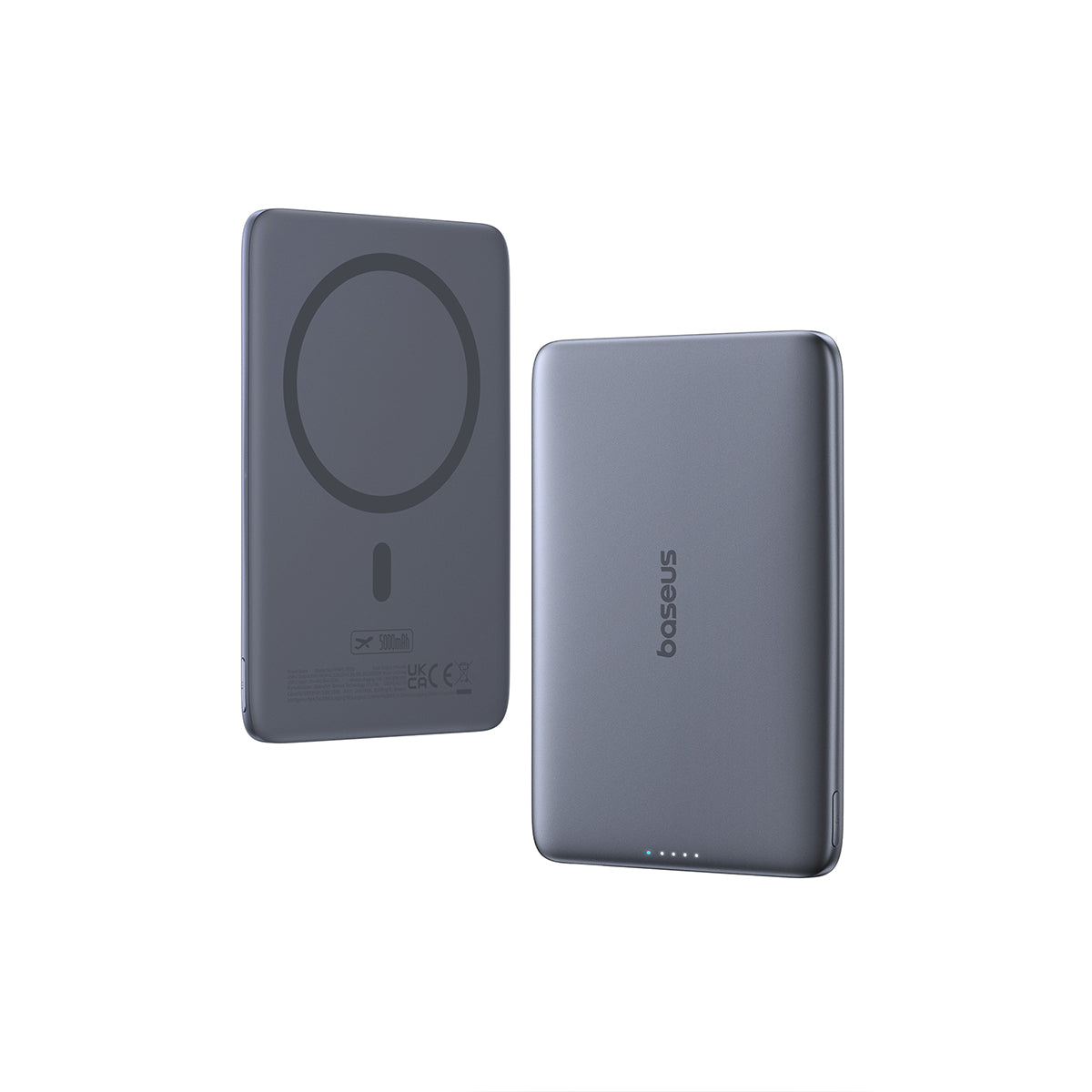 baseus-picogo-5000mah-ultra-slim-magnetic-power-bank-20w-magsafe-compatible-wall image 4