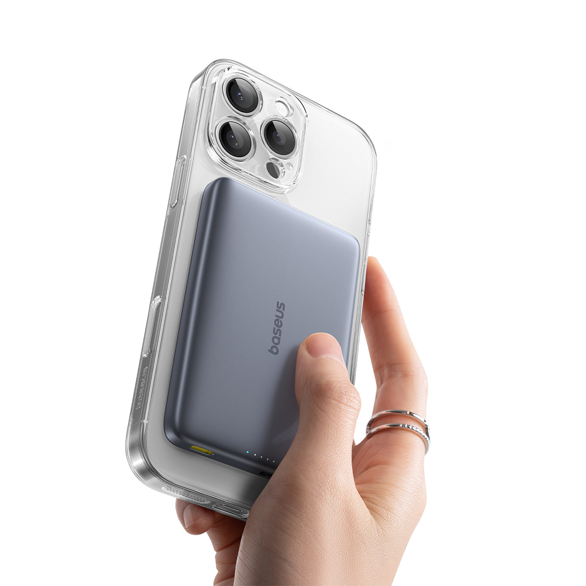 baseus-picogo-ultra-slim-qi2-magnetic-power-bank-10000mah-27w-wired-fast-charge image 2