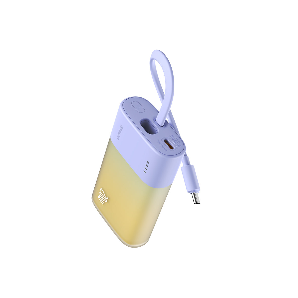 baseus-popsicle-usb-c-power-bank-20w-5200mah-with-built-in-usb-c-cable-flight-ap image 6