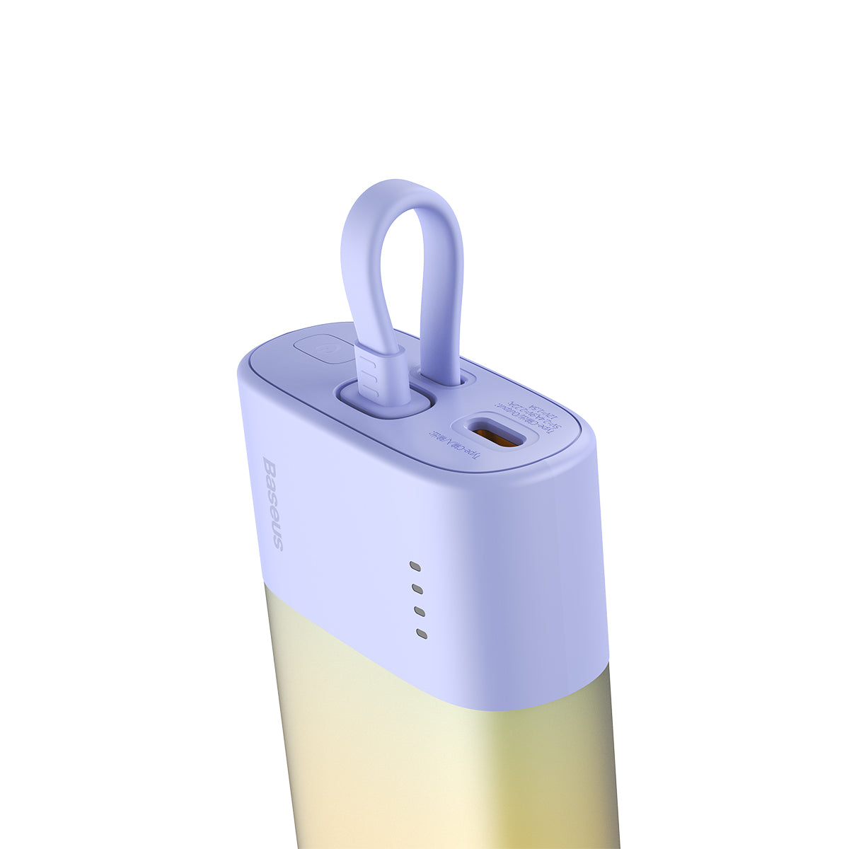 baseus-popsicle-usb-c-power-bank-20w-5200mah-with-built-in-usb-c-cable-flight-ap image 7