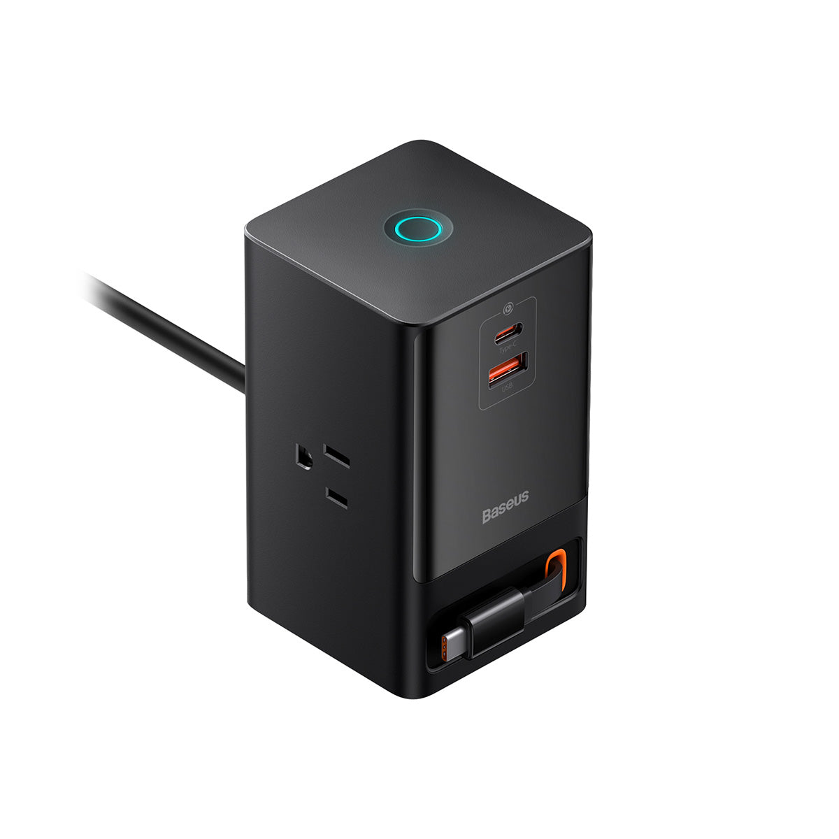 baseus-powercombo-6-in-1-65w-charging-station-power-strip-with-1200j-surge-prote image 3