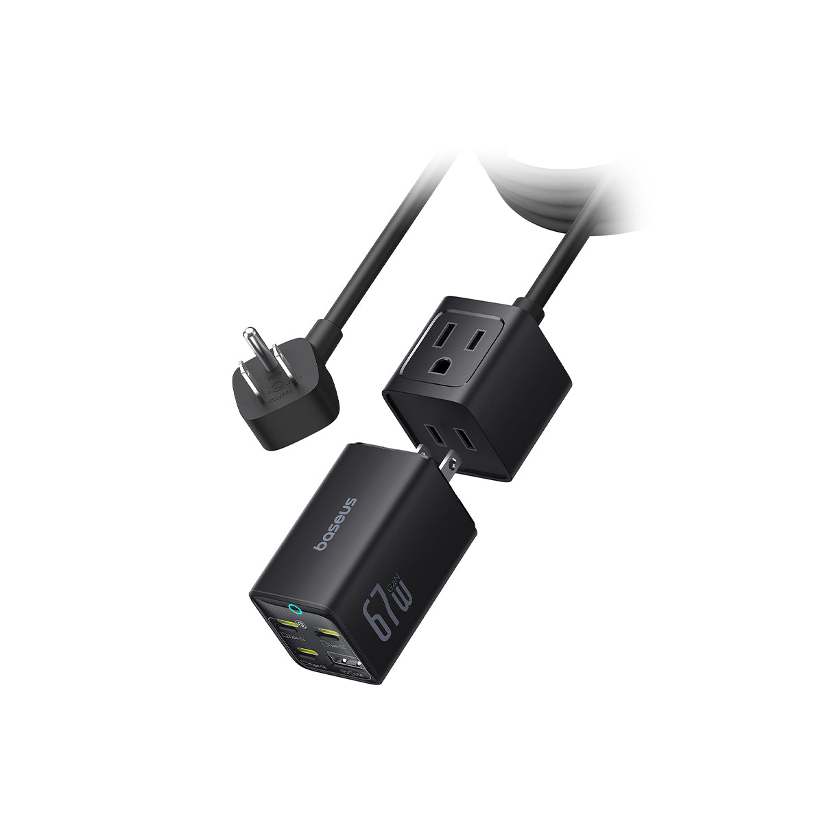 baseus-powercombo-mini-5-in-1-power-strip-67w-with-detachable-wall-charger-ac-ou image 3
