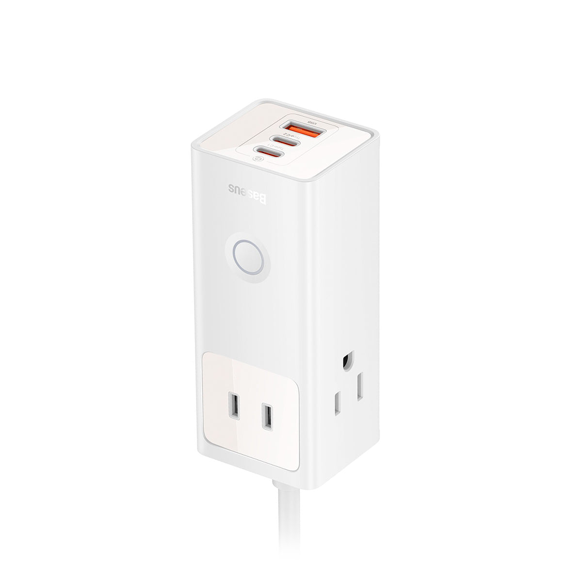 baseus-powercombo-pro-6-port-40w-usb-c-power-strip-with-3-ac-outlets image 4