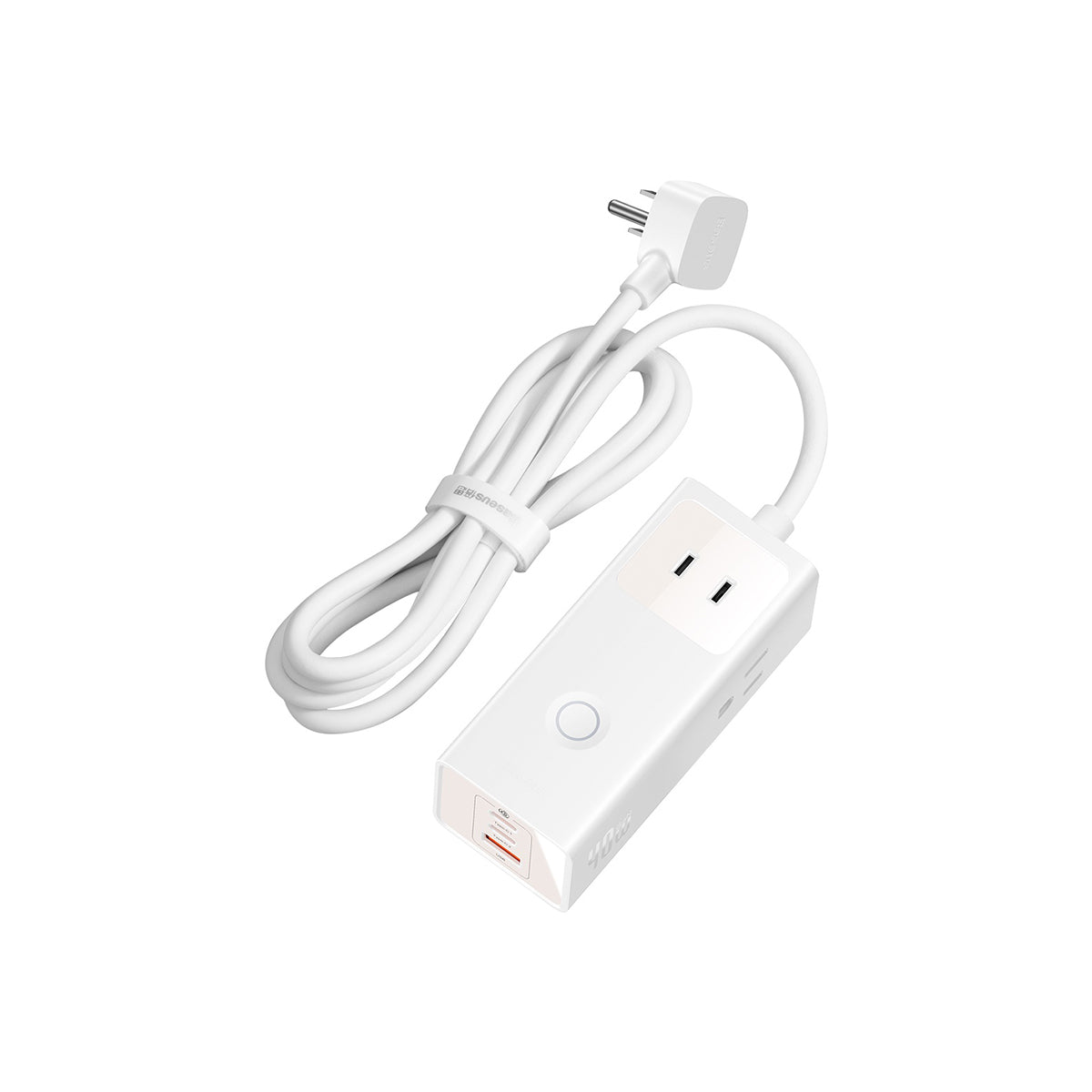 baseus-powercombo-pro-6-port-40w-usb-c-power-strip-with-3-ac-outlets image 6