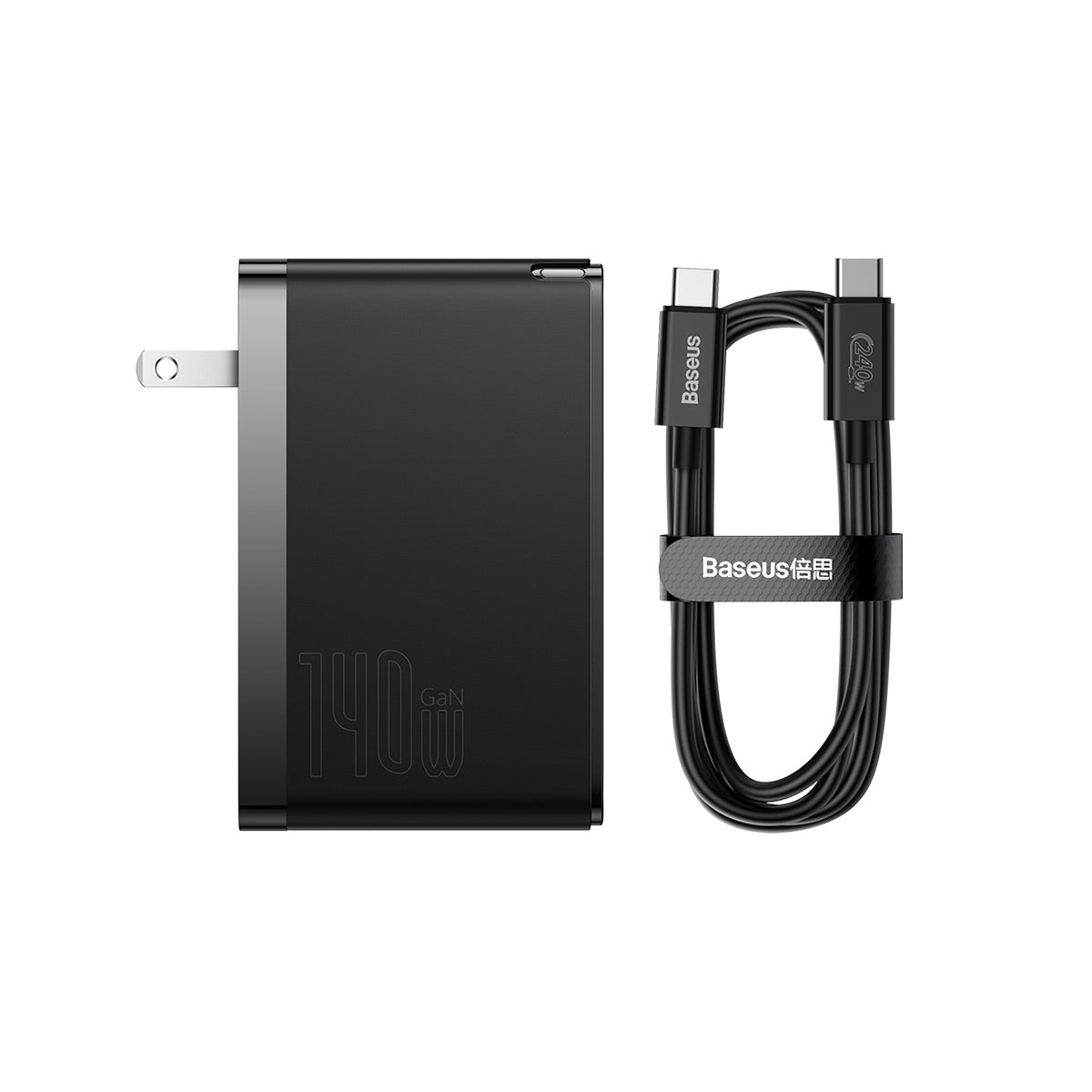 baseus-powermega-3-port-140w-gan-fast-wall-charger-for-laptops-and-phones image 8