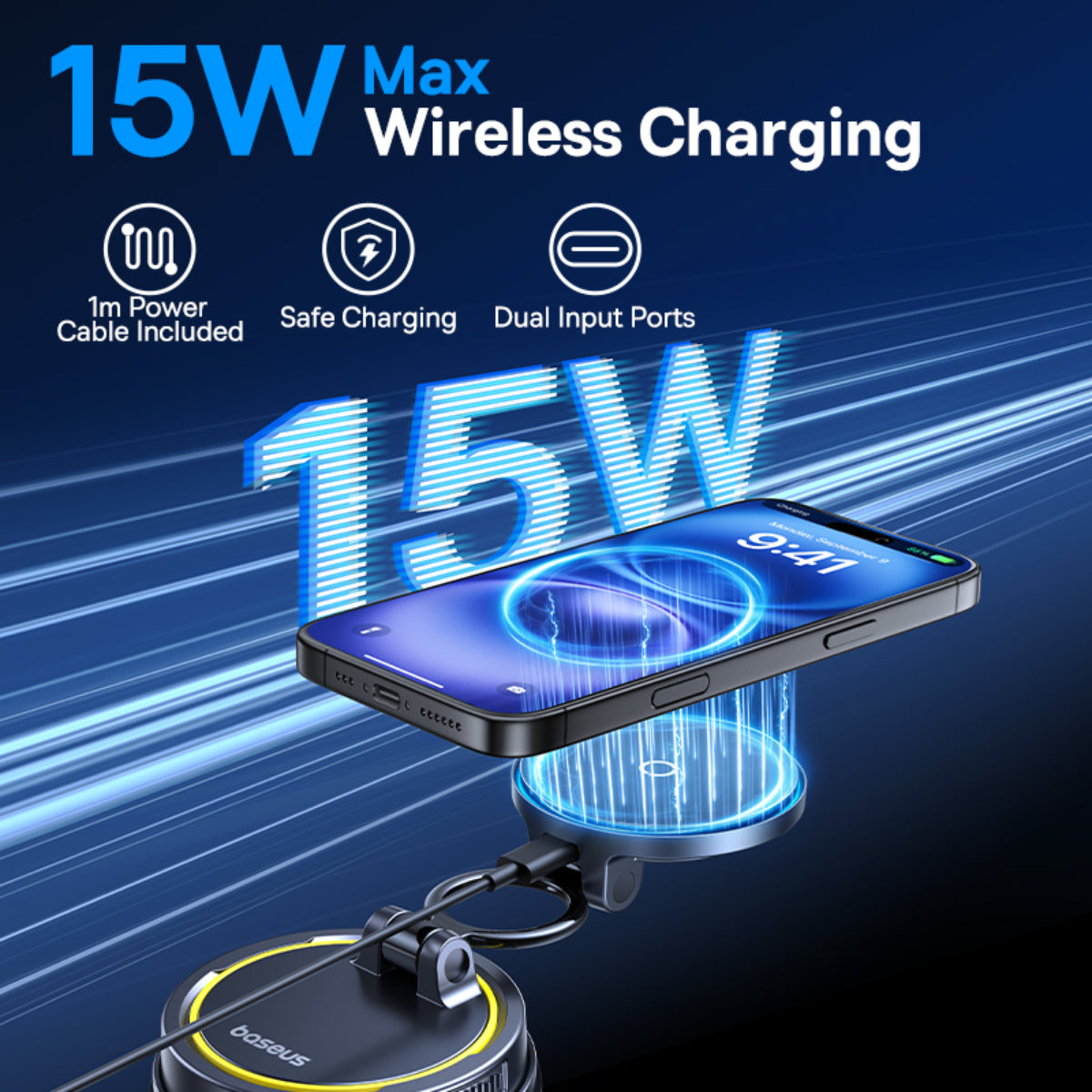 baseus-primetrip-vc2-flex-pro-magnetic-car-charger-15w image 7