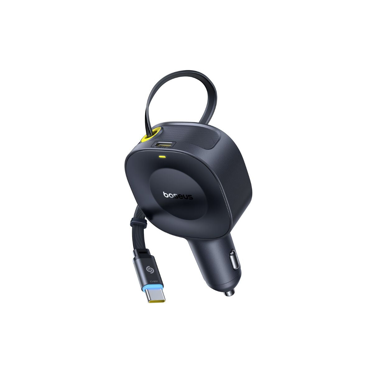 baseus-primetrip-vr2-60w-retractable-dual-usb-c-car-charger image 2