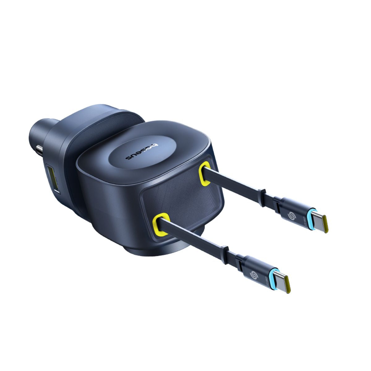 baseus-primetrip-vr2-max-car-charger-with-retractable-cable-3c-u-240w-dual-pull- image 4