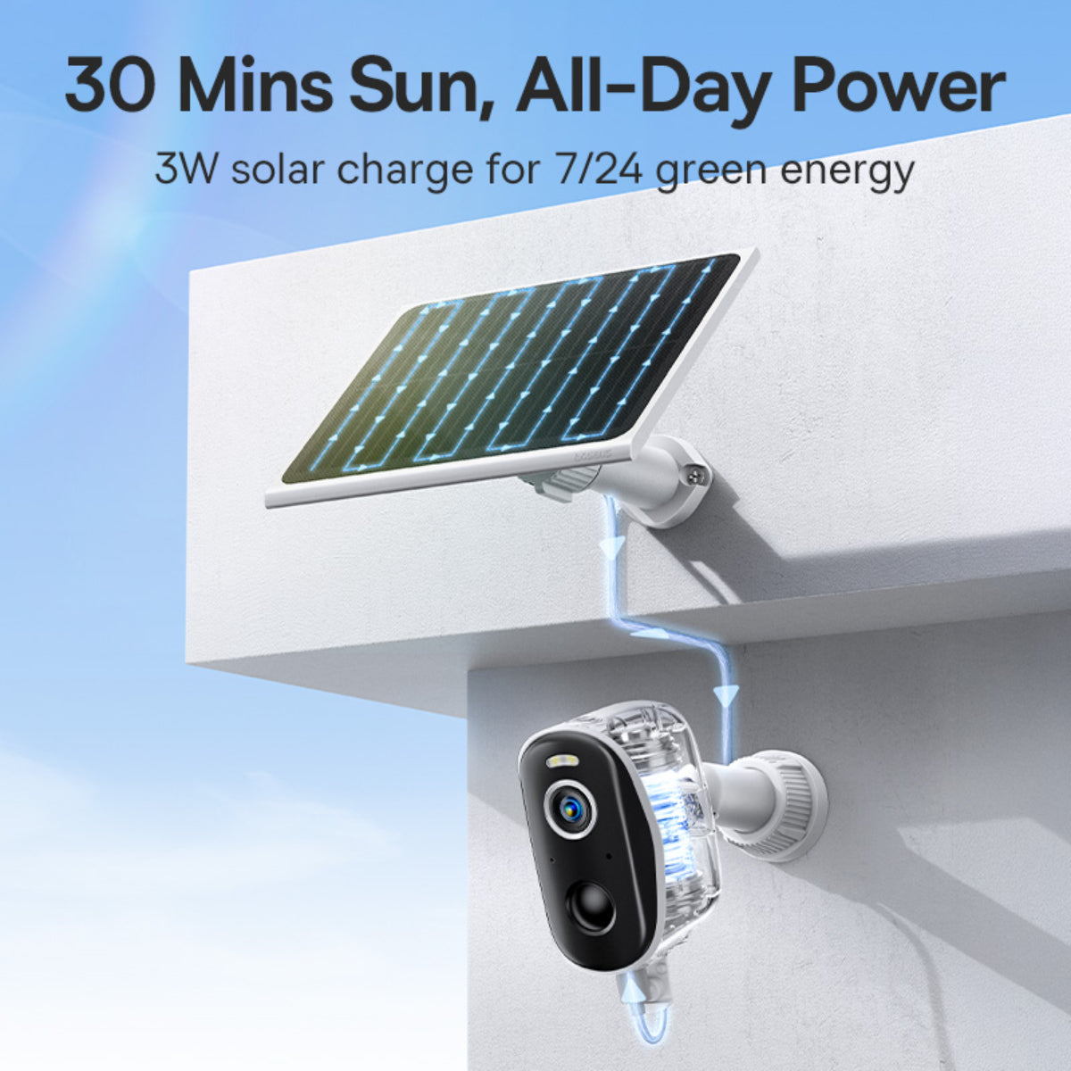 baseus-security-a1-solar-panel-for-wireless-security-cameras image 4