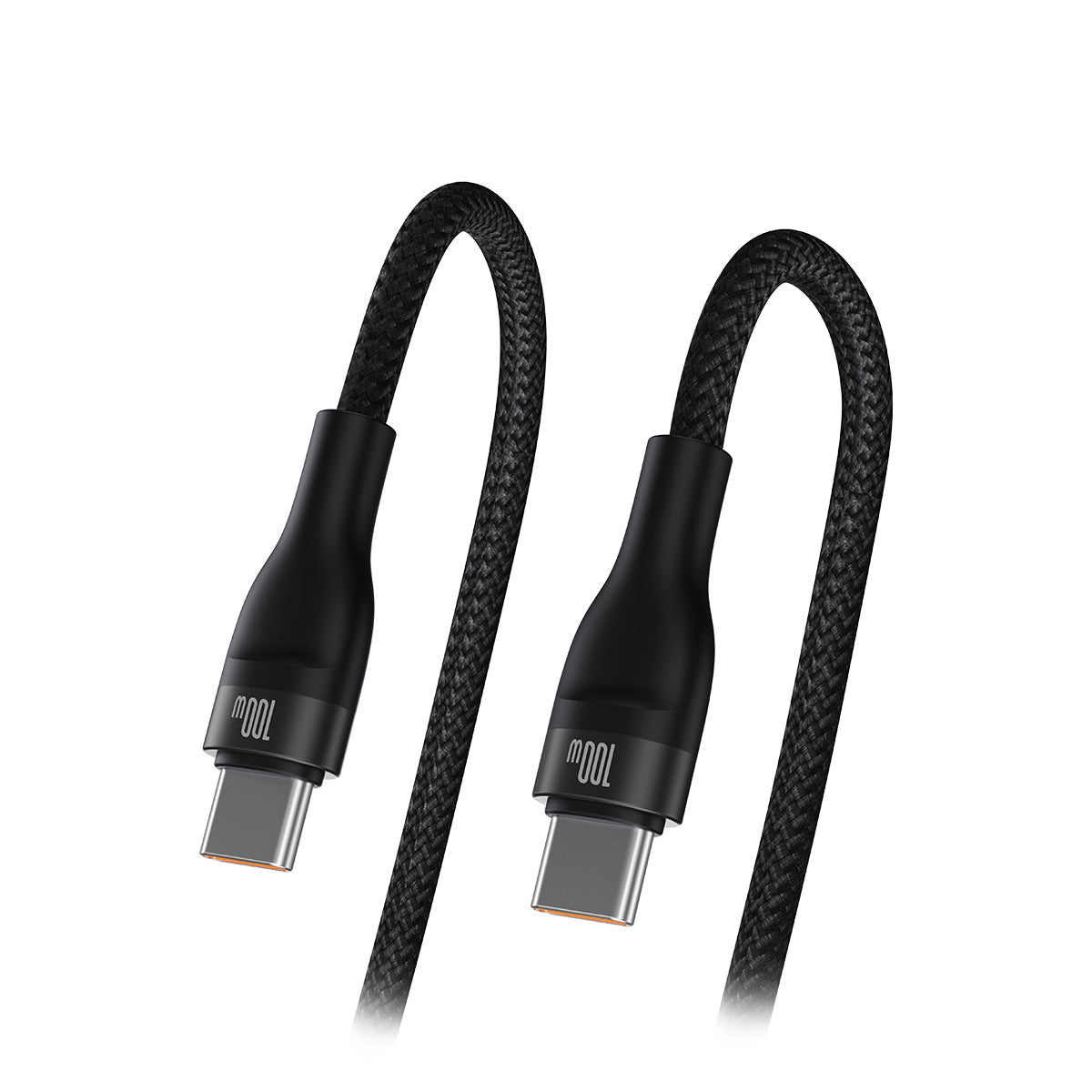 baseus-flash-2-in-1-usb-c-cable-100w-pd-fast-charging-split-cable-4-9ft-150cm-us image 3