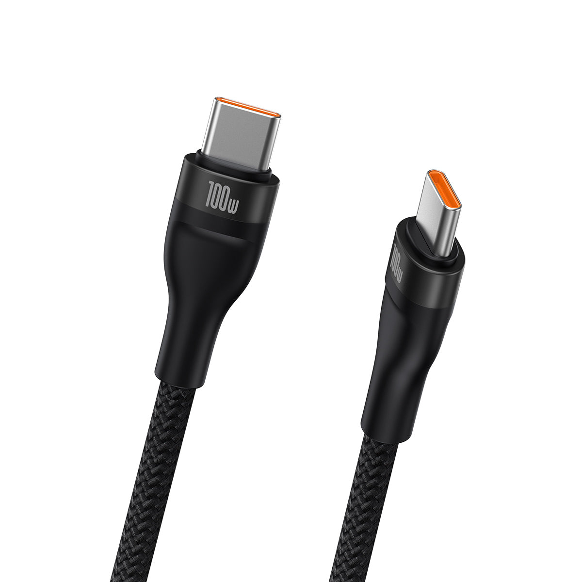 baseus-flash-2-in-1-usb-c-cable-100w-pd-fast-charging-split-cable-4-9ft-150cm-us image 4