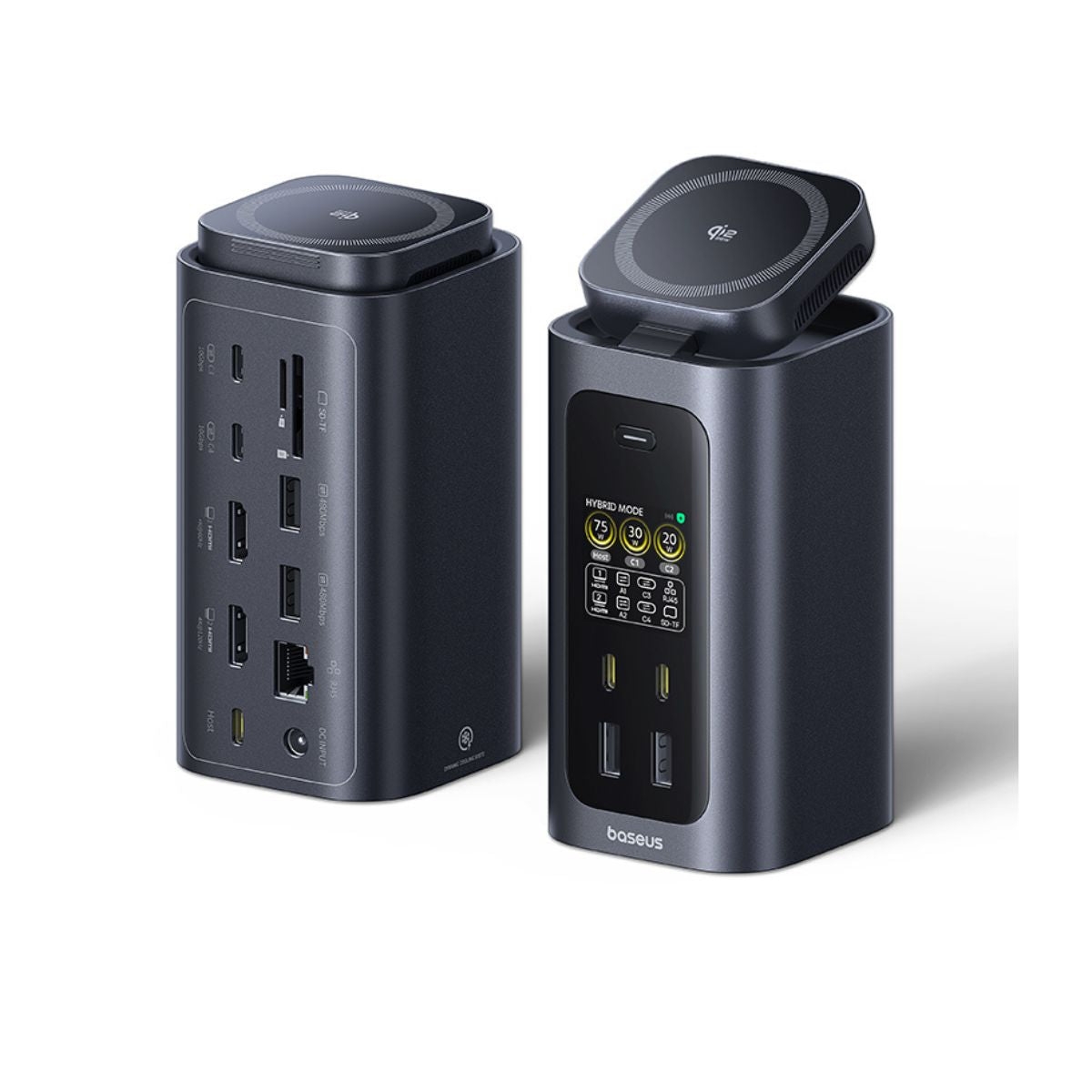 baseus-spacemate-rd1-pro-15-in-1-docking-station-with-dual-4k-displays-and-qi2-2 image 4
