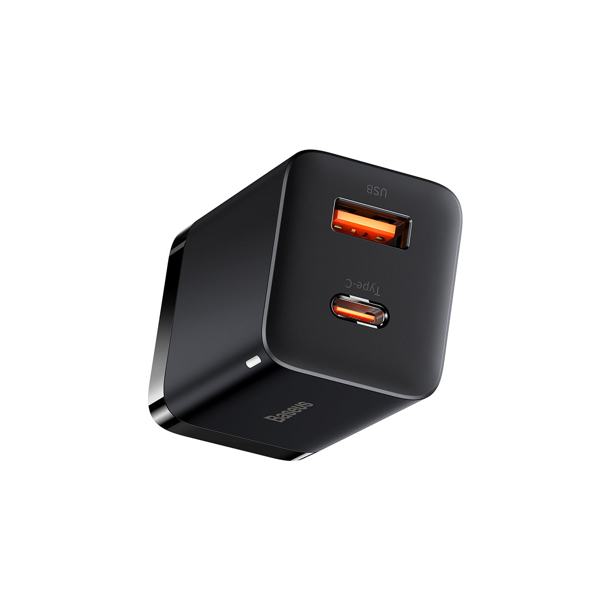 baseus-super-si-pro-dual-port-fast-charger-30w-usb-c-usb-a-wall-charger-with-dyn image 4