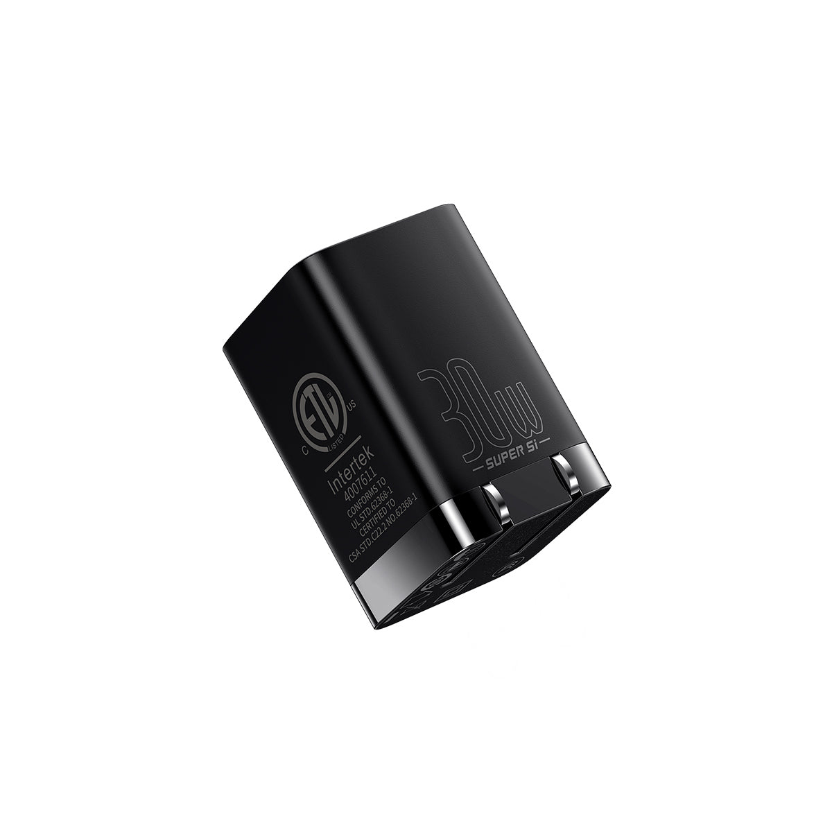 baseus-super-si-pro-dual-port-fast-charger-30w-usb-c-usb-a-wall-charger-with-dyn image 5