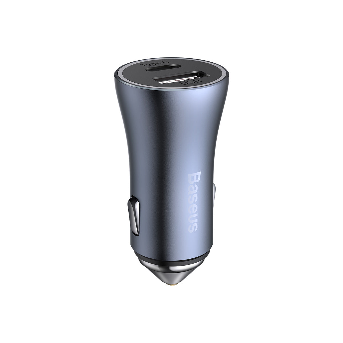 baseus-usb-a-usb-c-40w-fast-car-charger-with-dual-port-charging-and-bps-ii-safet image 1