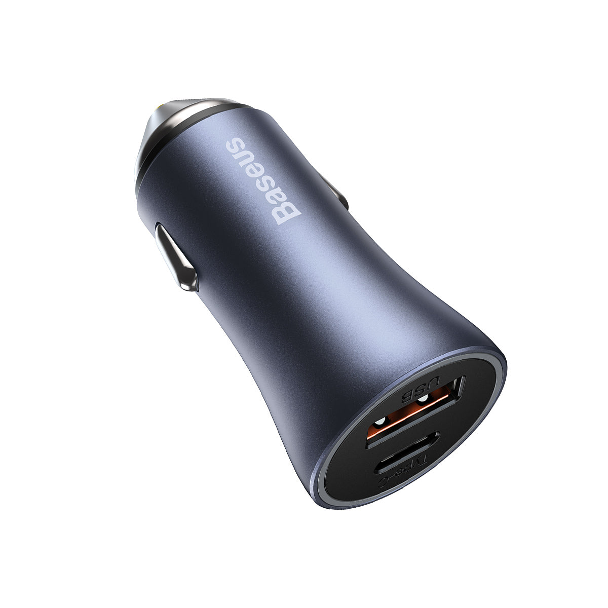 baseus-usb-a-usb-c-40w-fast-car-charger-with-dual-port-charging-and-bps-ii-safet image 3