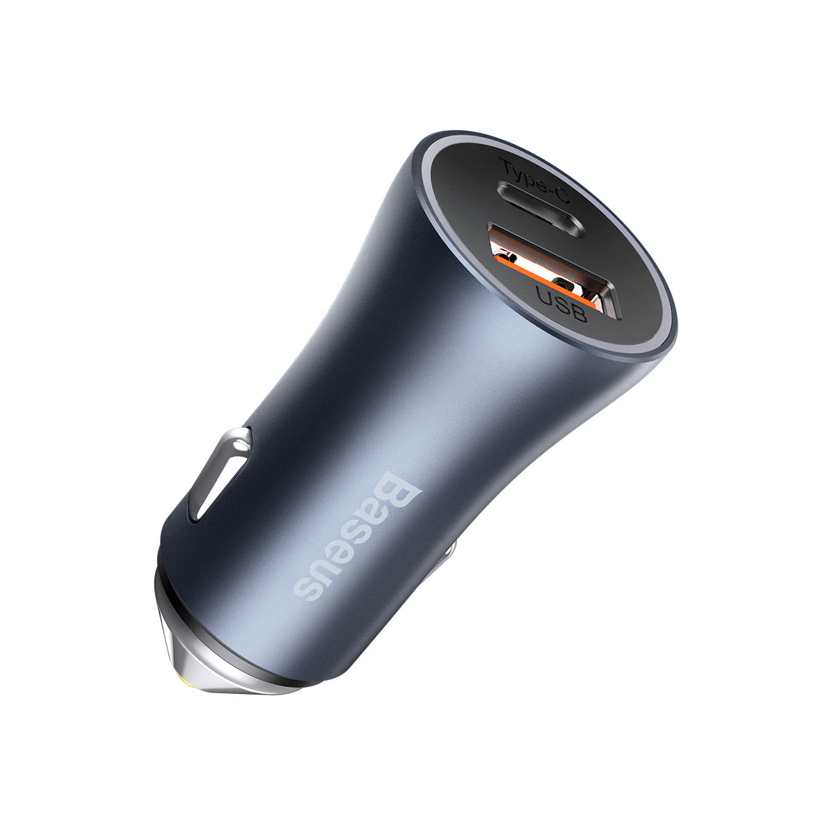 baseus-usb-a-usb-c-40w-fast-car-charger-with-dual-port-charging-and-bps-ii-safet image 4
