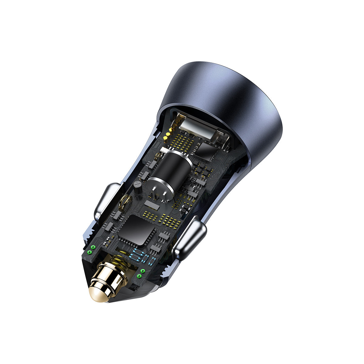 baseus-usb-a-usb-c-40w-fast-car-charger-with-dual-port-charging-and-bps-ii-safet image 5