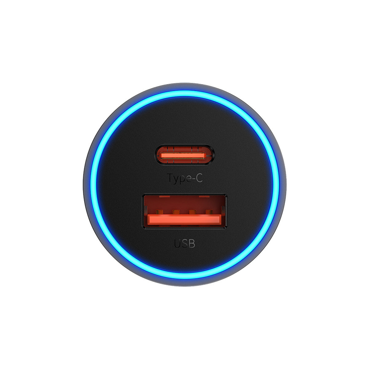 baseus-60w-usb-a-usb-c-car-charger-dual-port-pd-qc3-0-fast-car-charger-adapter-w image 3