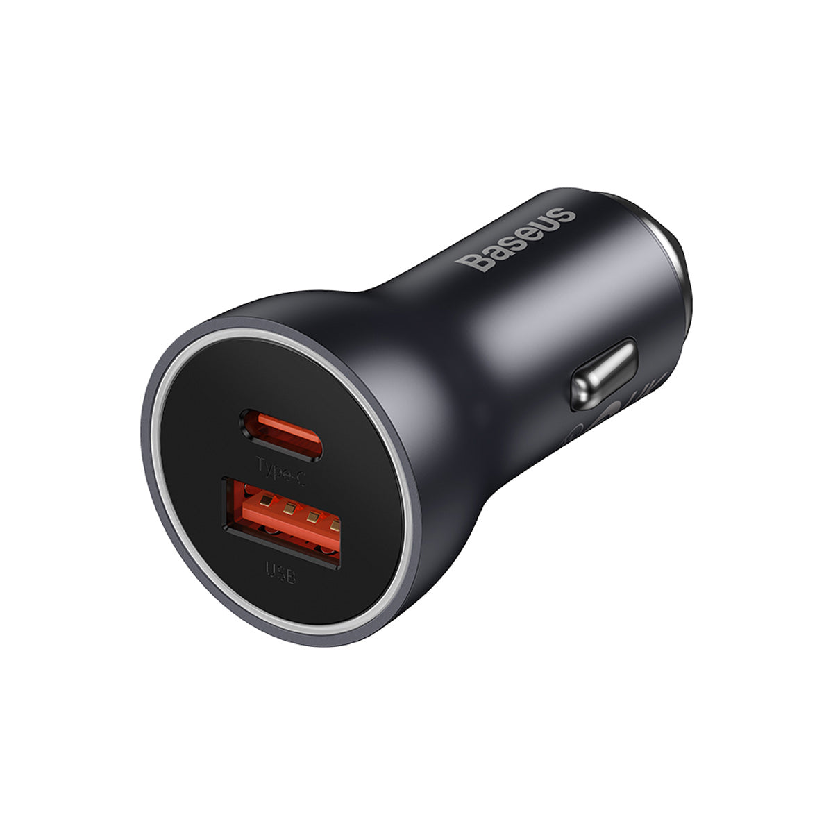 baseus-60w-usb-a-usb-c-car-charger-dual-port-pd-qc3-0-fast-car-charger-adapter-w image 4