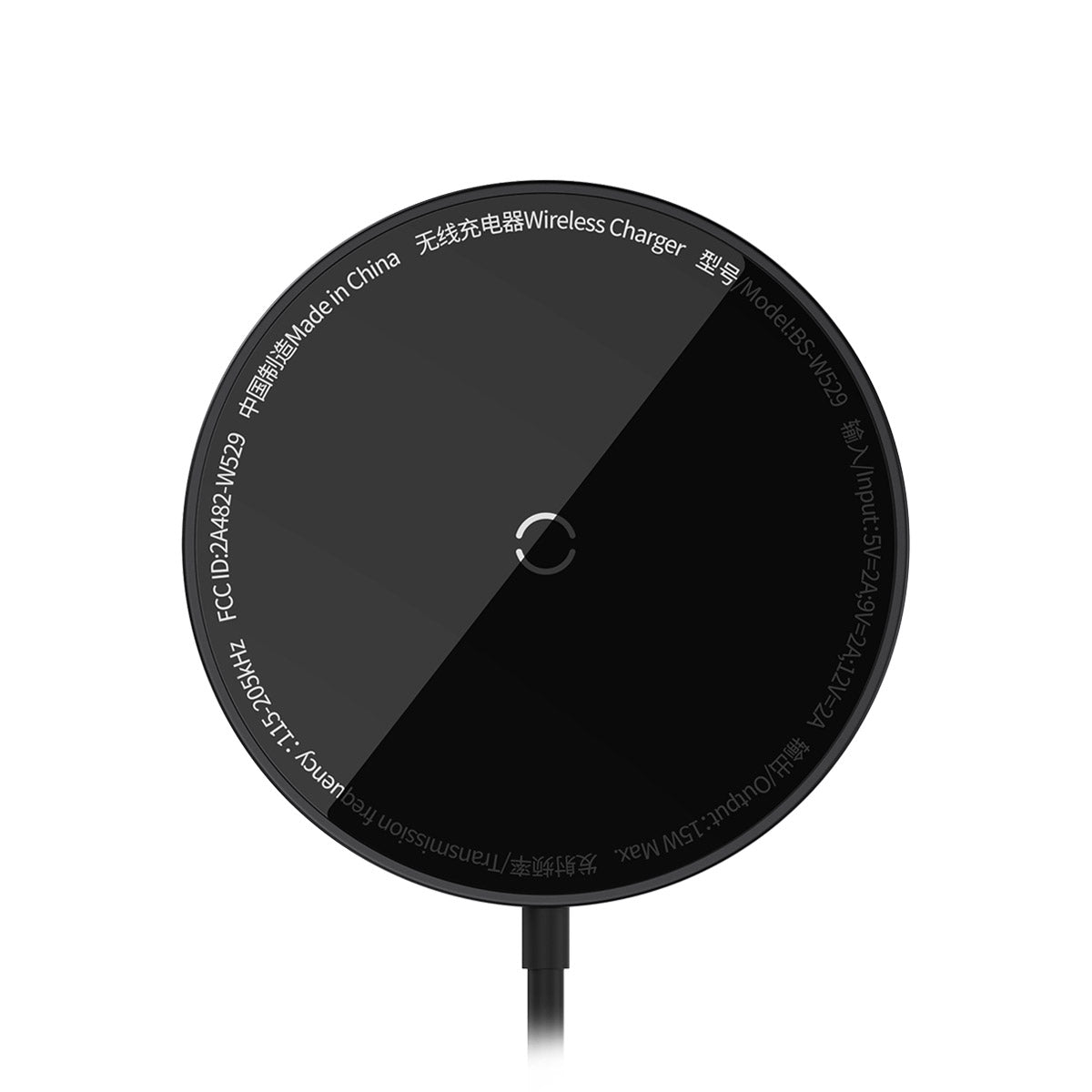baseus-simple-mini3-magnetic-wireless-charger-15w-magsafe-compatible-fast-wirele image 3
