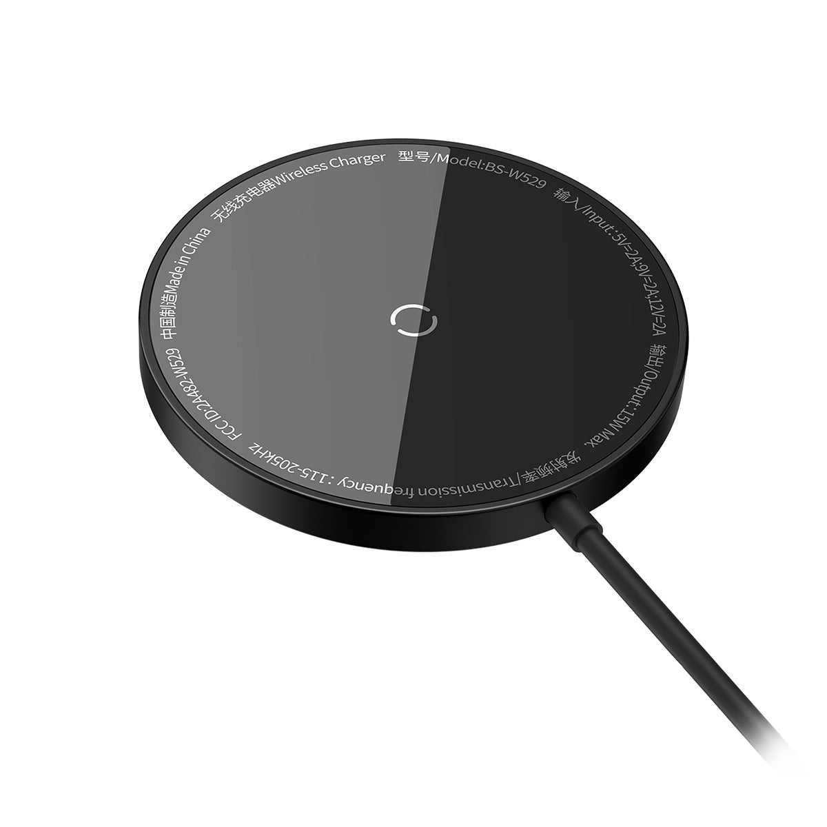 baseus-simple-mini3-magnetic-wireless-charger-15w-magsafe-compatible-fast-wirele image 4