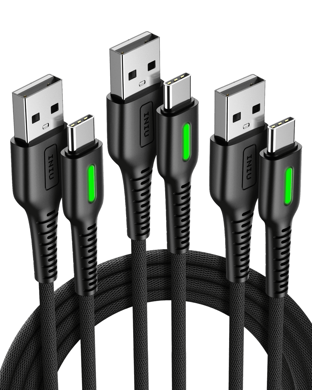 iniu-d3c-anti-rupture-usb-c-cable-3-pack-6-6ft-x2-1-6ft-x1-with-3-1a-fast-chargi image 1