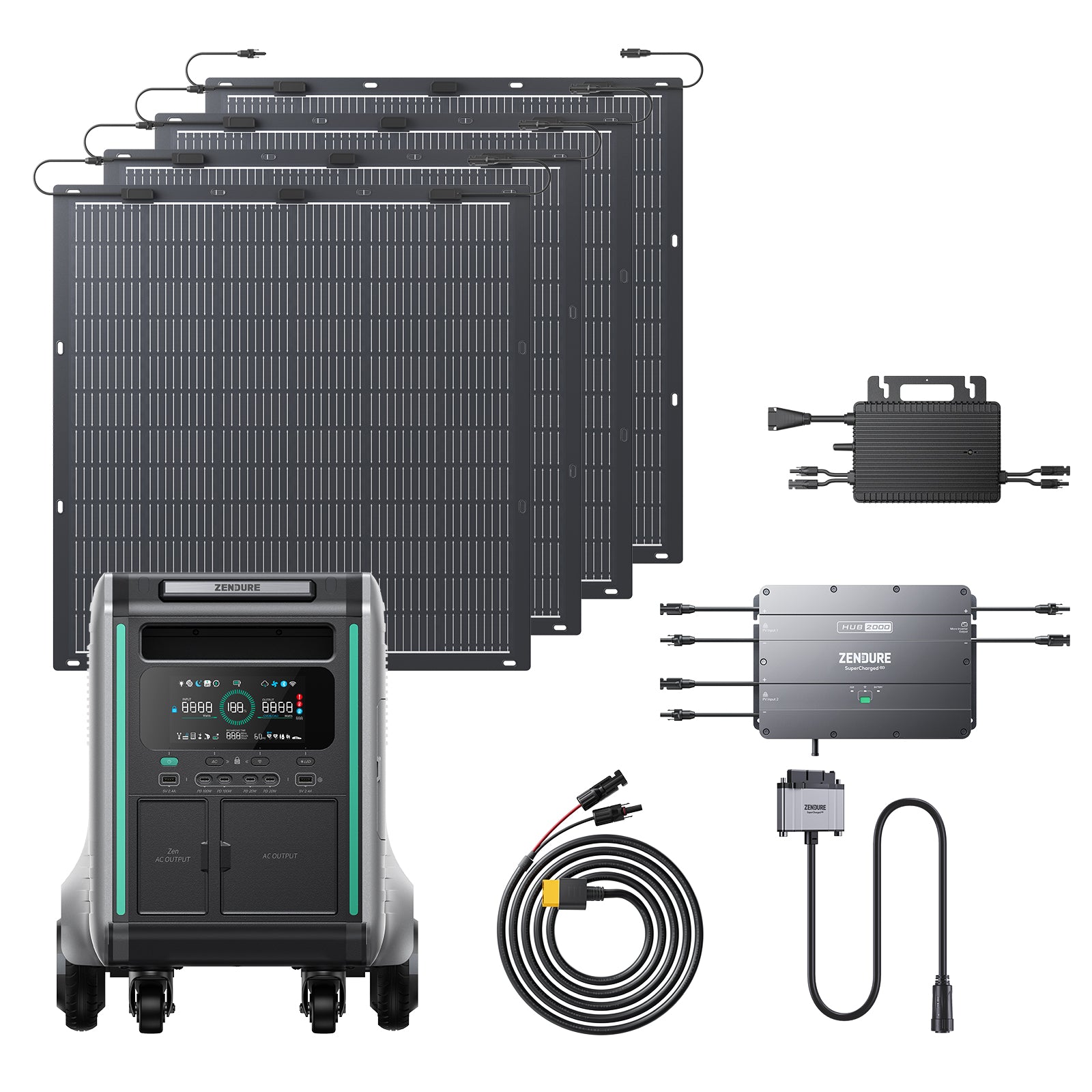 zendure-hub-2000-superbase-v-plug-and-play-solar-system image 2
