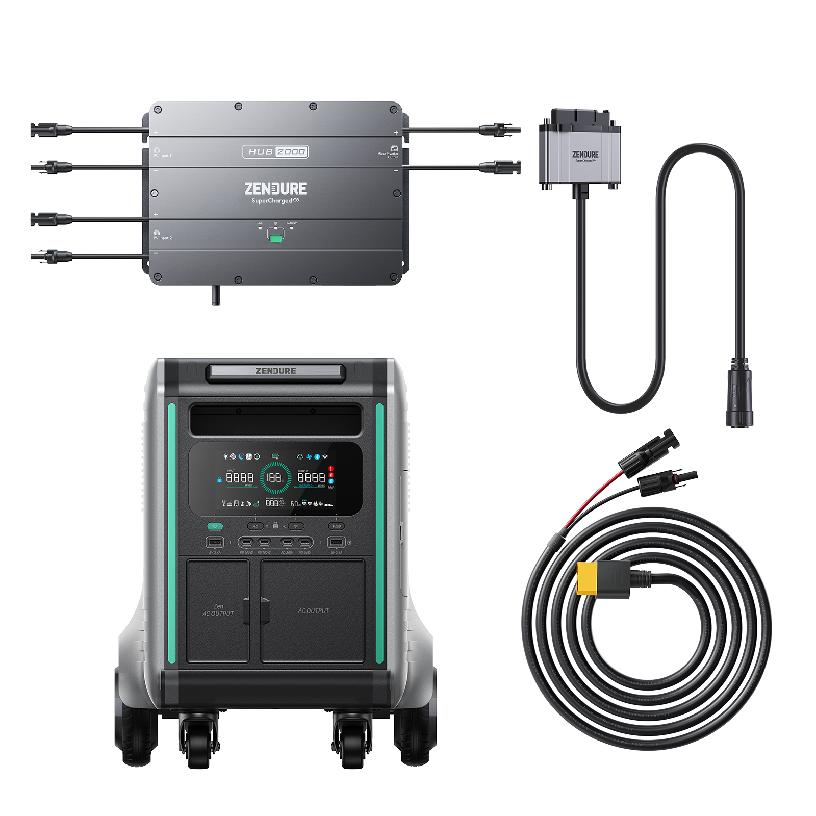 zendure-hub-2000-superbase-v-plug-and-play-solar-system image 1