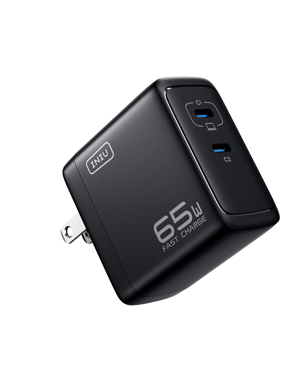 iniu-i624-65w-dual-port-gan-wall-charger image 1