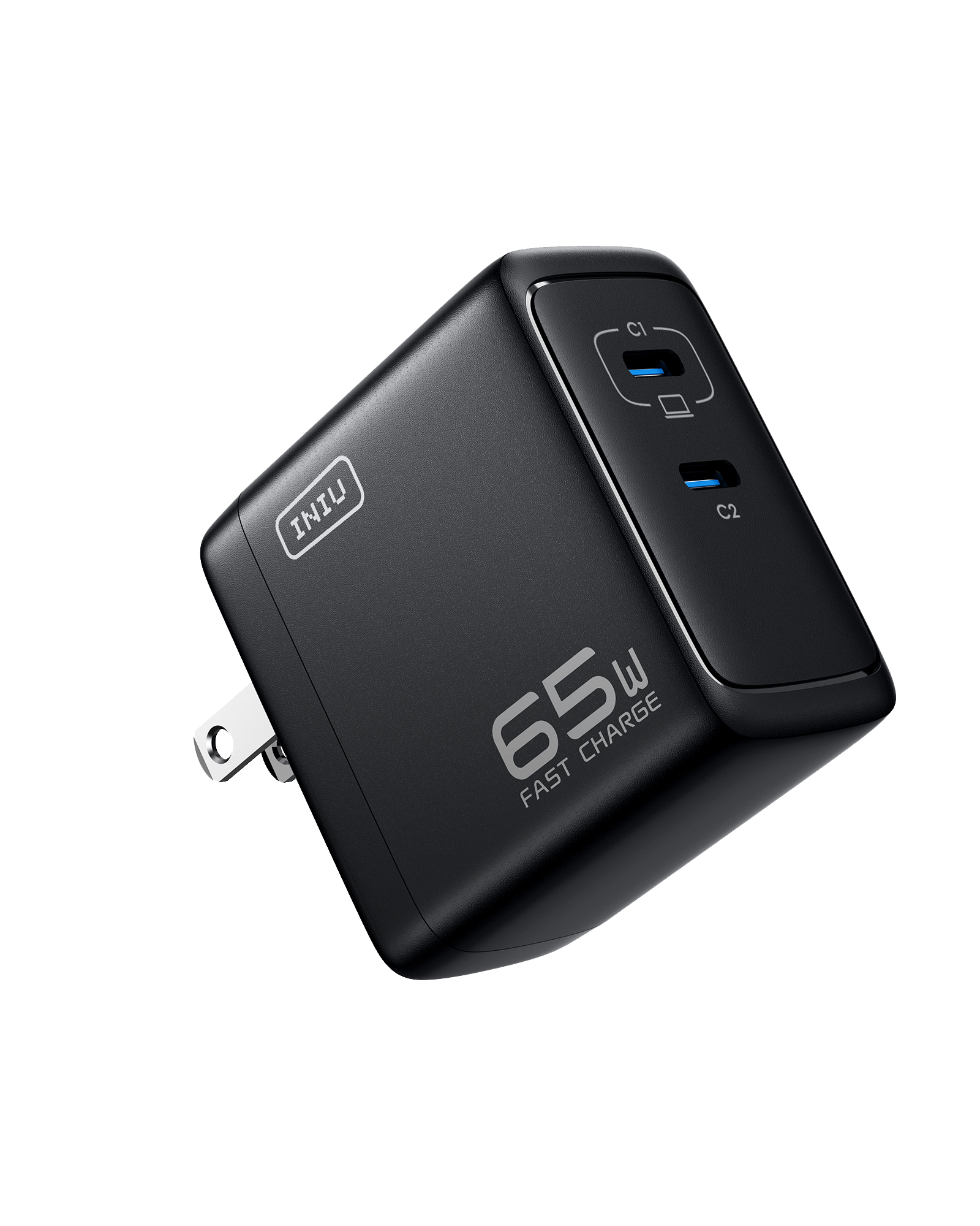 iniu-i624-65w-dual-port-gan-wall-charger image 2