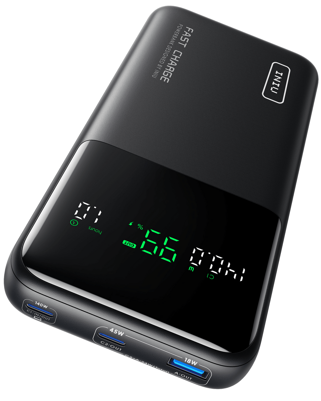 iniu-cougar-p64-140w-25000mah-fast-charging-power-bank-with-dual-usb-c-usb-a-air image 1