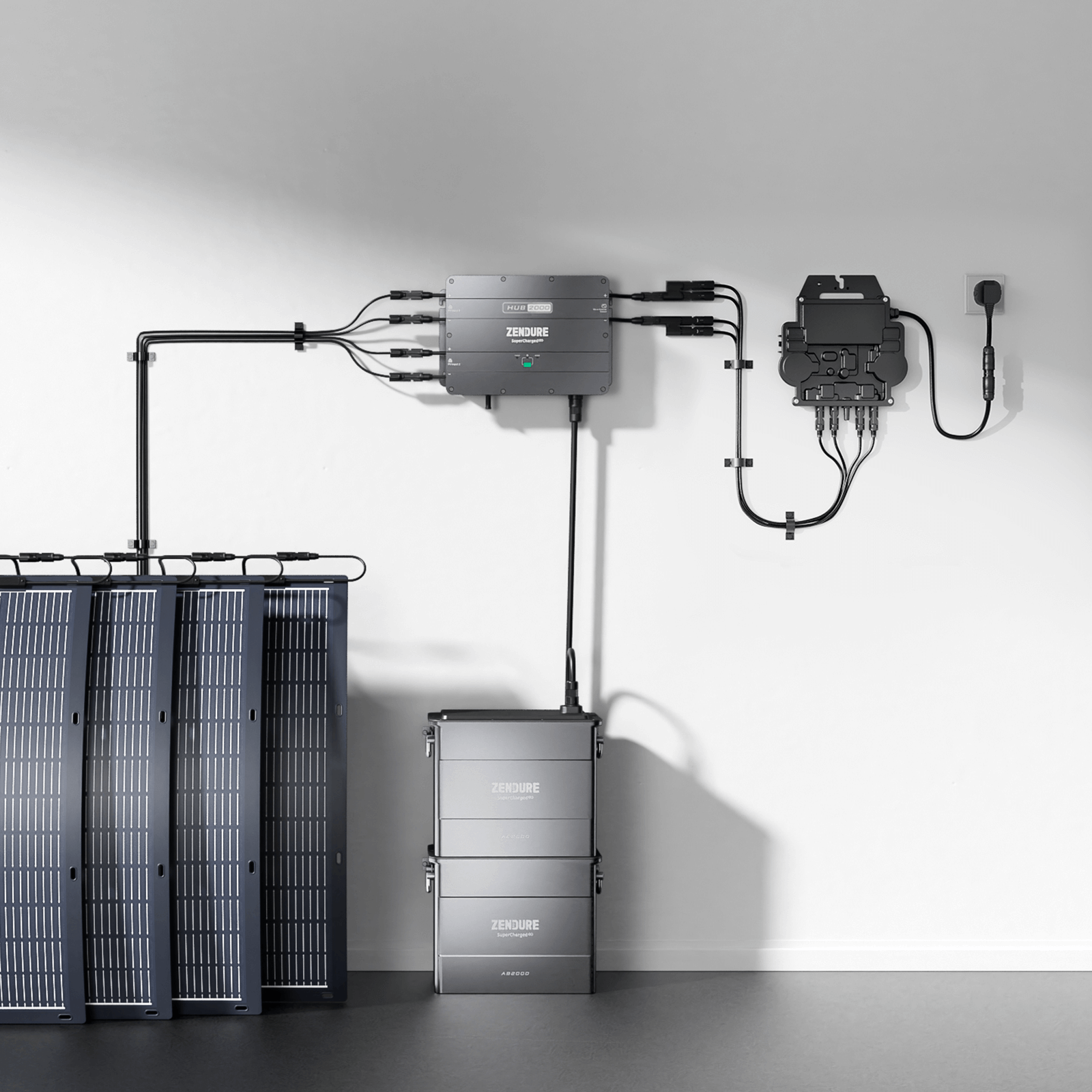 zendure-solarflow-hub-2000-balcony-power-plant-starter-kit-with-battery-and-pv-o image 3