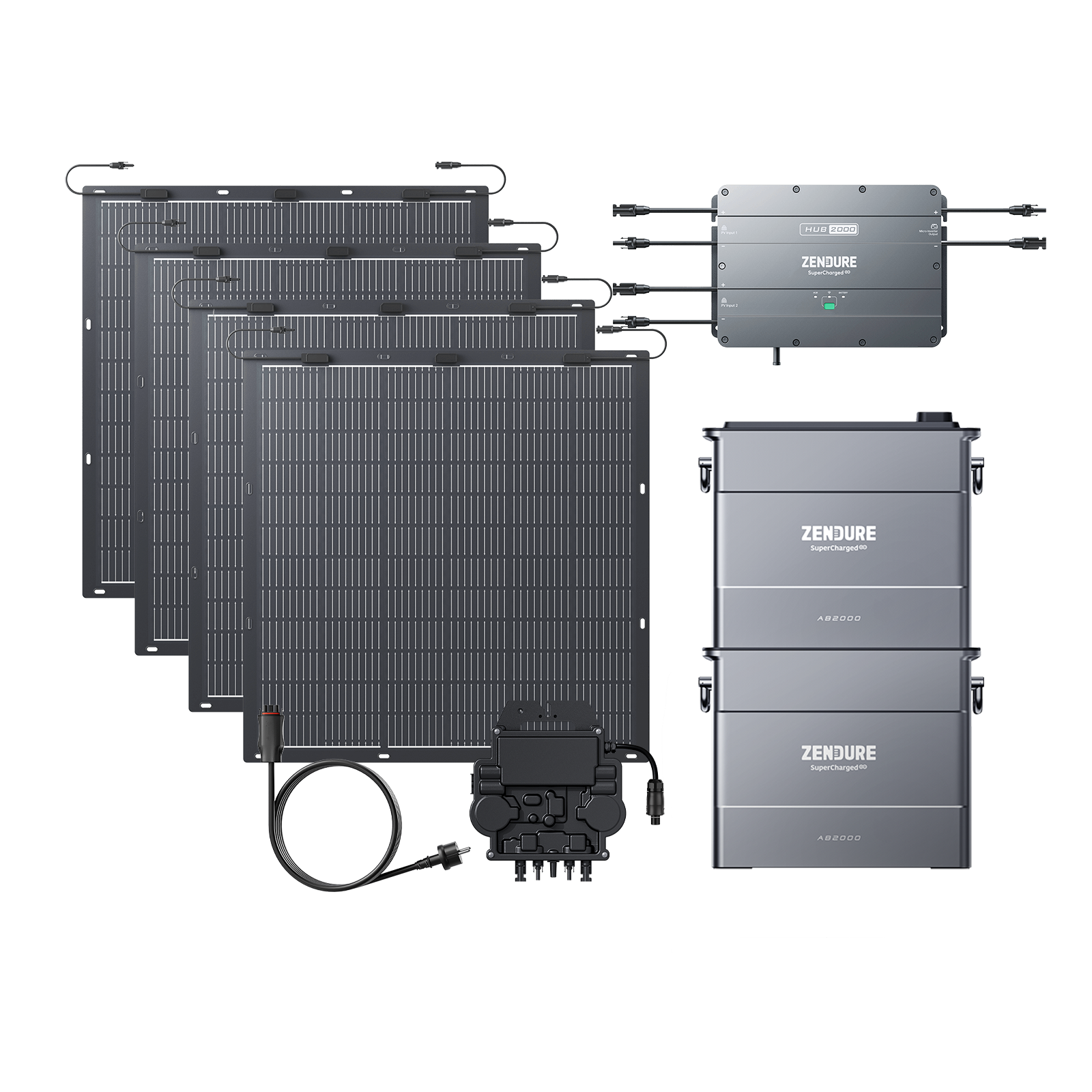 zendure-solarflow-hub-2000-balcony-power-plant-starter-kit-with-battery-and-pv-o image 8