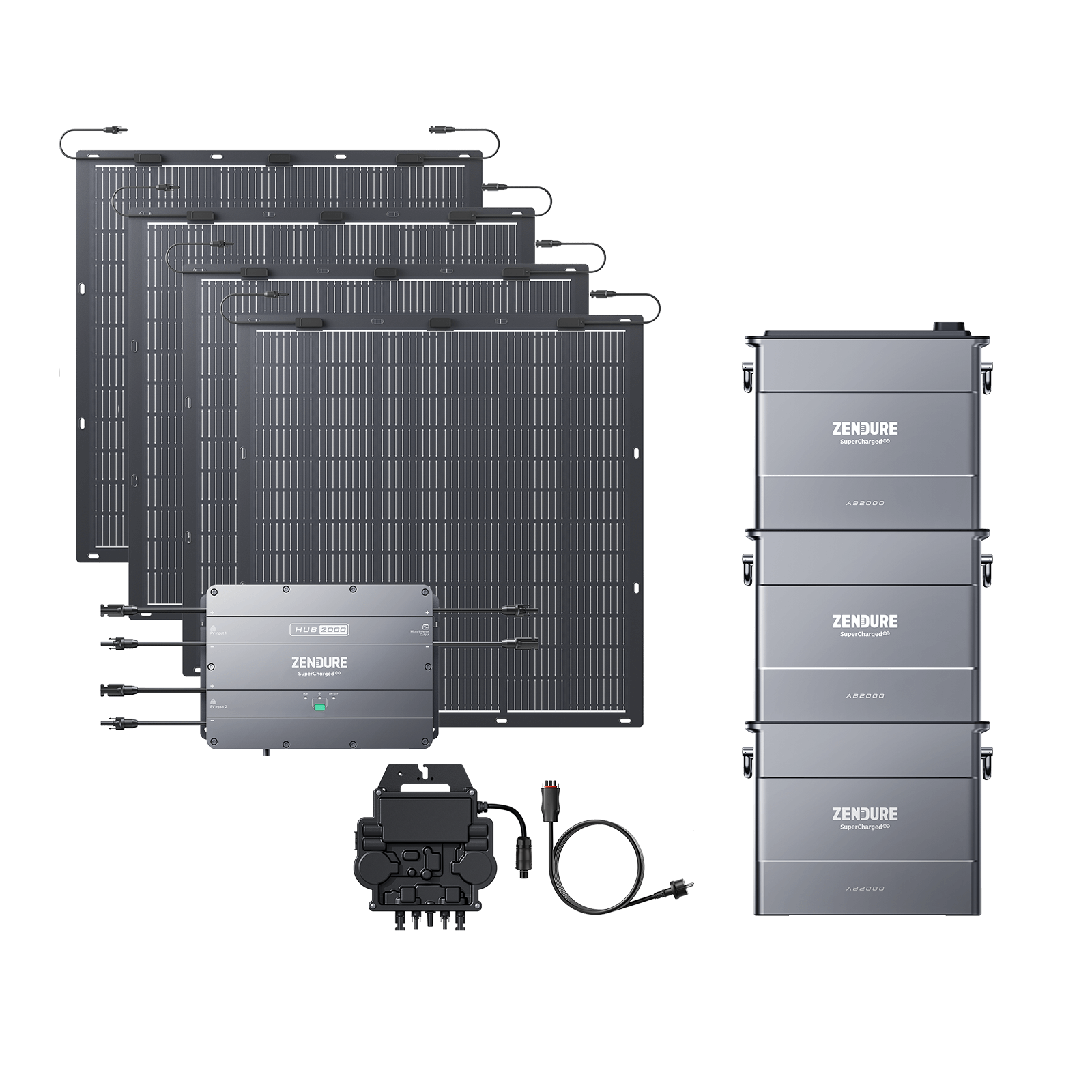 zendure-solarflow-hub-2000-balcony-power-plant-starter-kit-with-battery-and-pv-o image 7