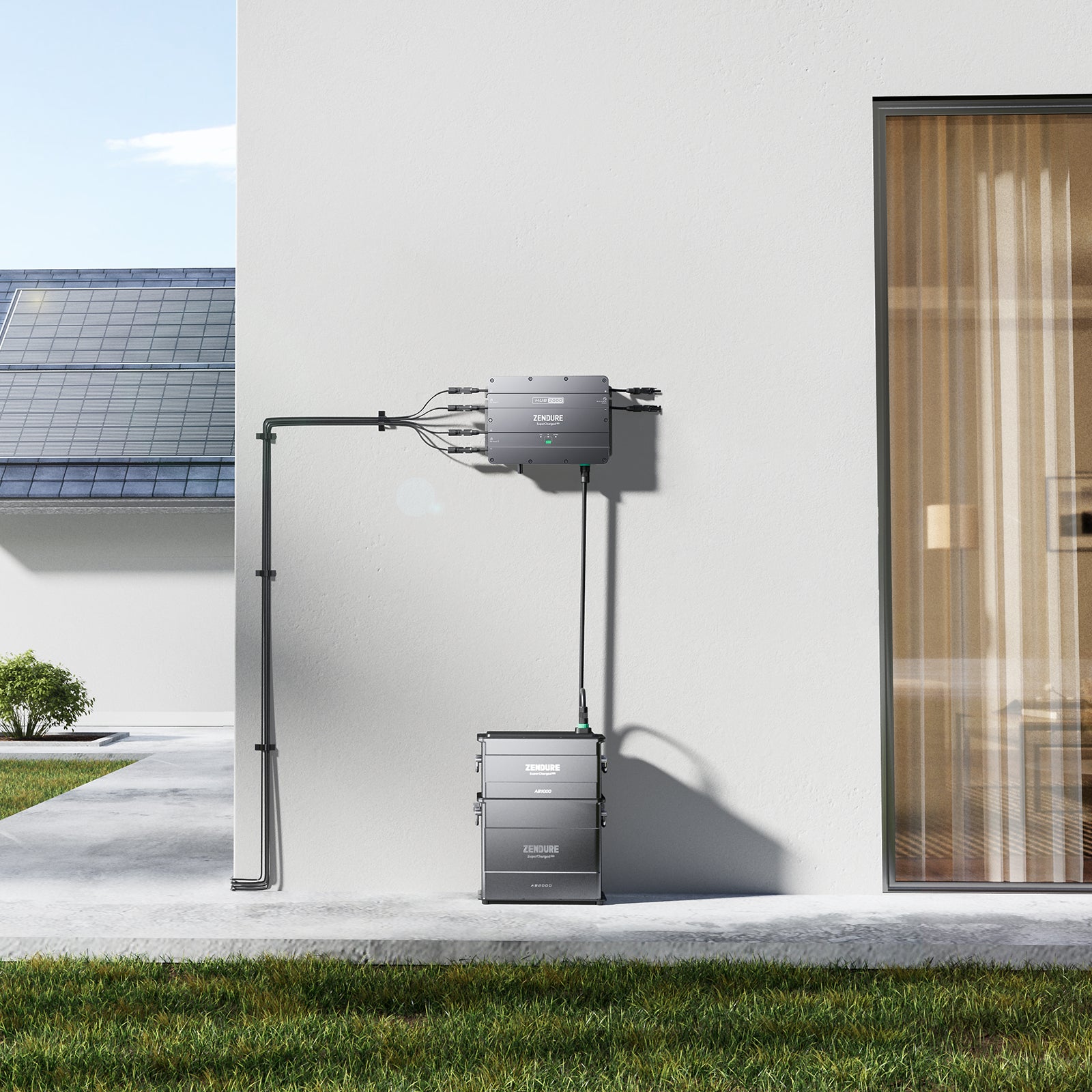zendure-solarflow-hub-2000-balcony-solar-power-manager-with-microinverter image 2