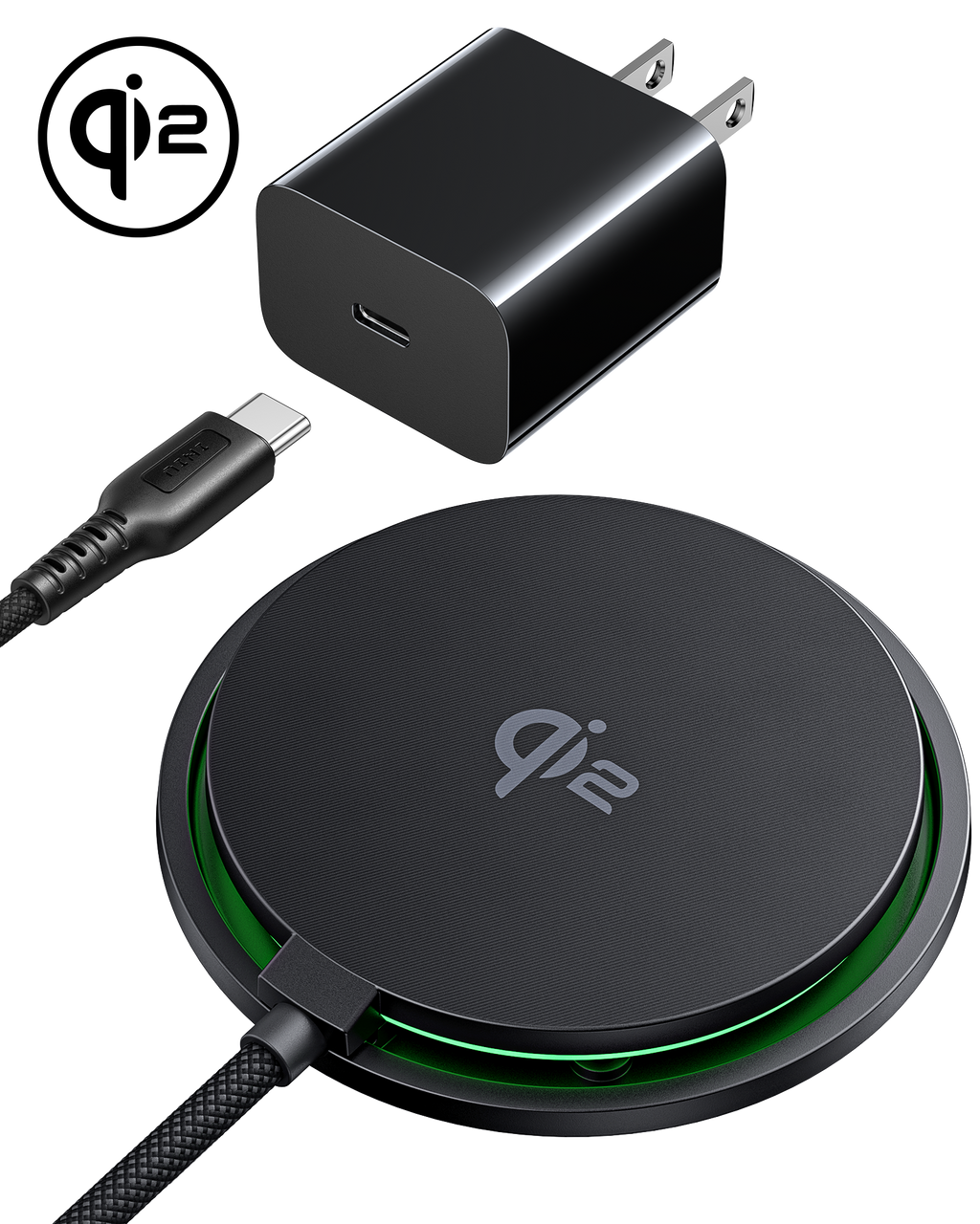 iniu-snapgo-w11-qi2-15w-magnetic-wireless-charger-with-turbo-cooling-fan-and-led image 1