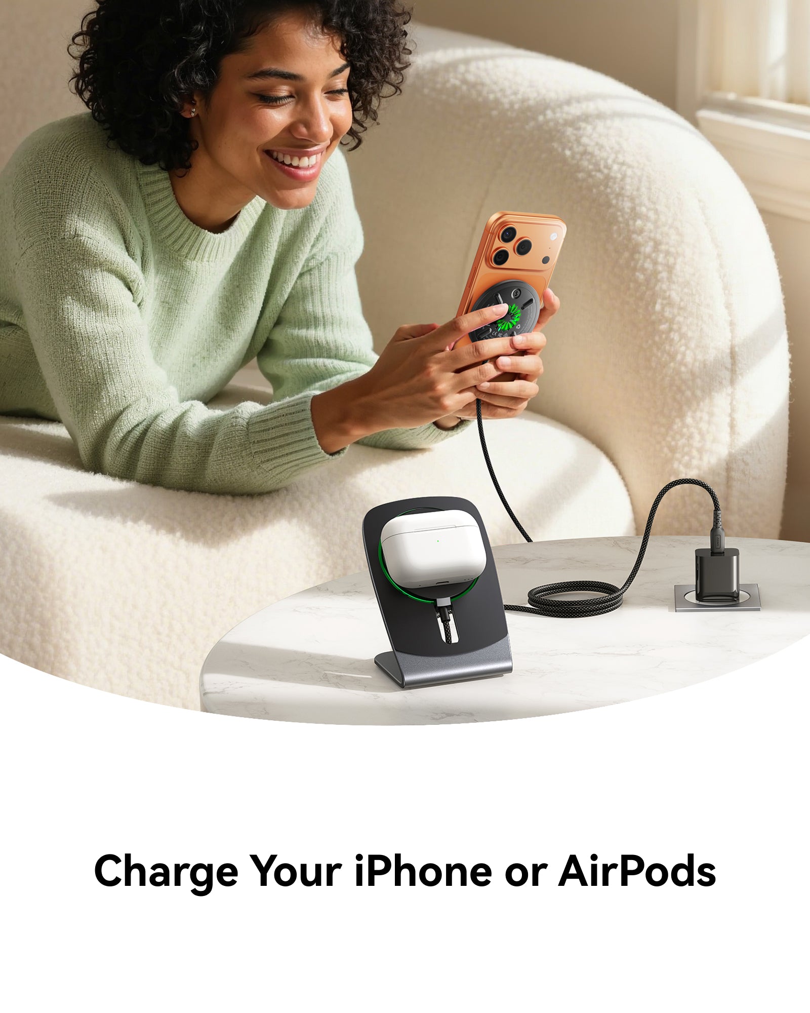 iniu-snapgo-w21-qi2-15w-magnetic-wireless-charger-with-detachable-desktop-stand image 5