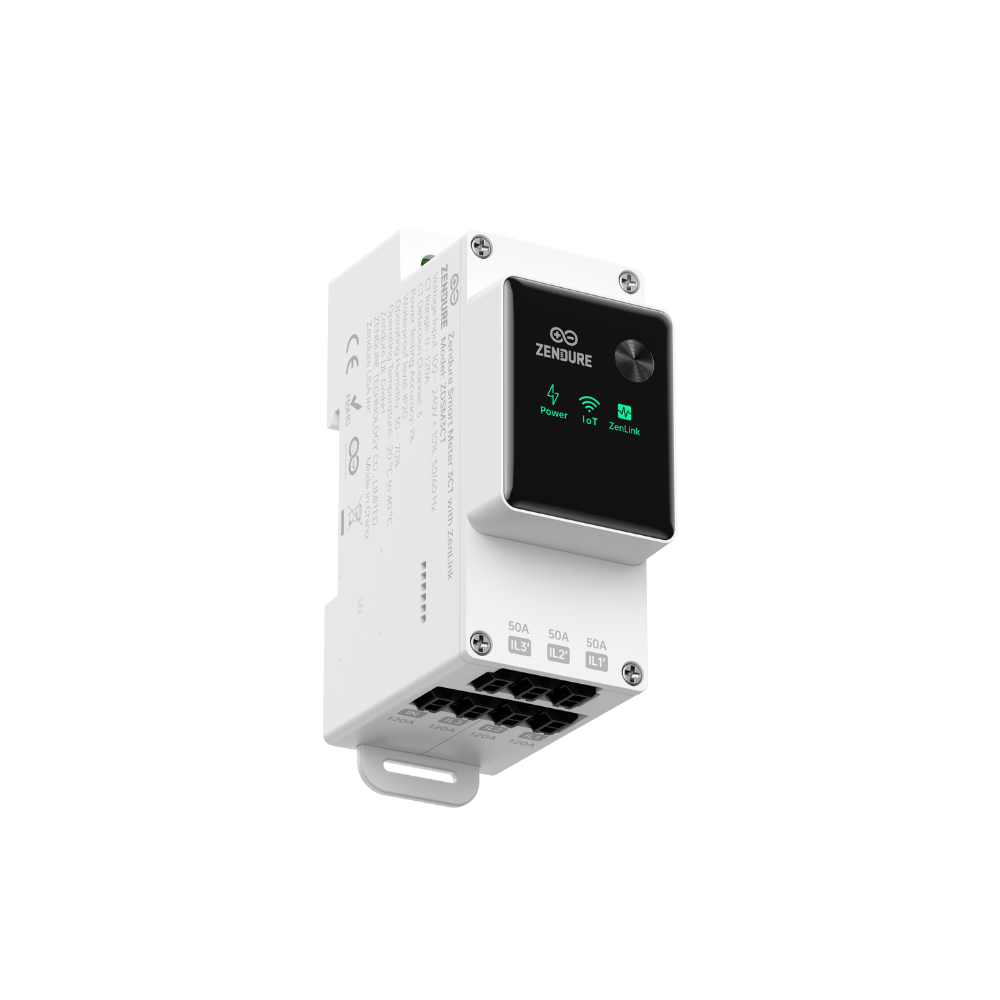 zendure-smart-meter-3ct-three-clamp-home-energy-monitoring-meter-for-zen-os-and- image 1