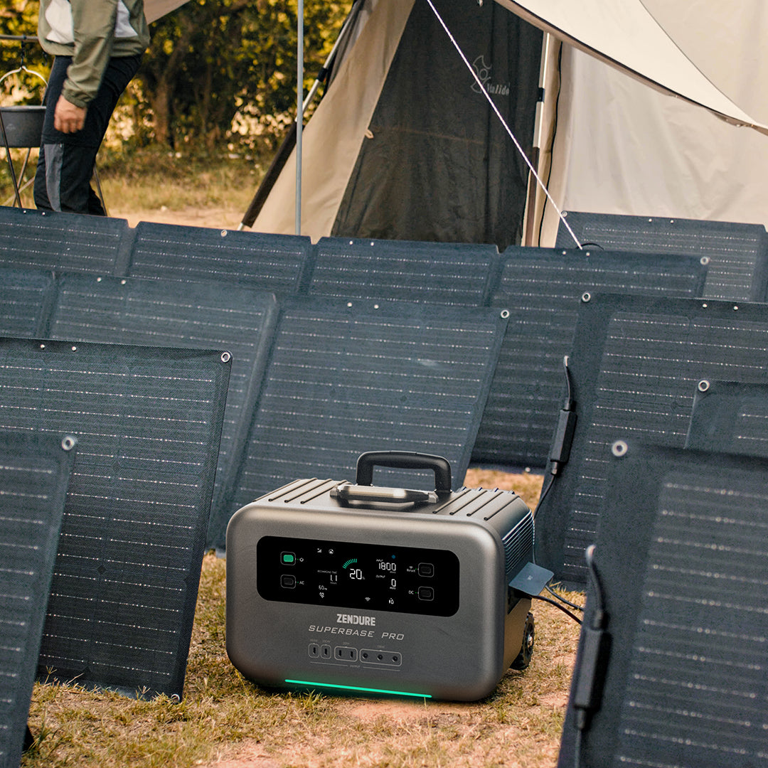 zendure-200w-portable-solar-panel-foldable-monocrystalline-charger-with-22-5-hig image 2